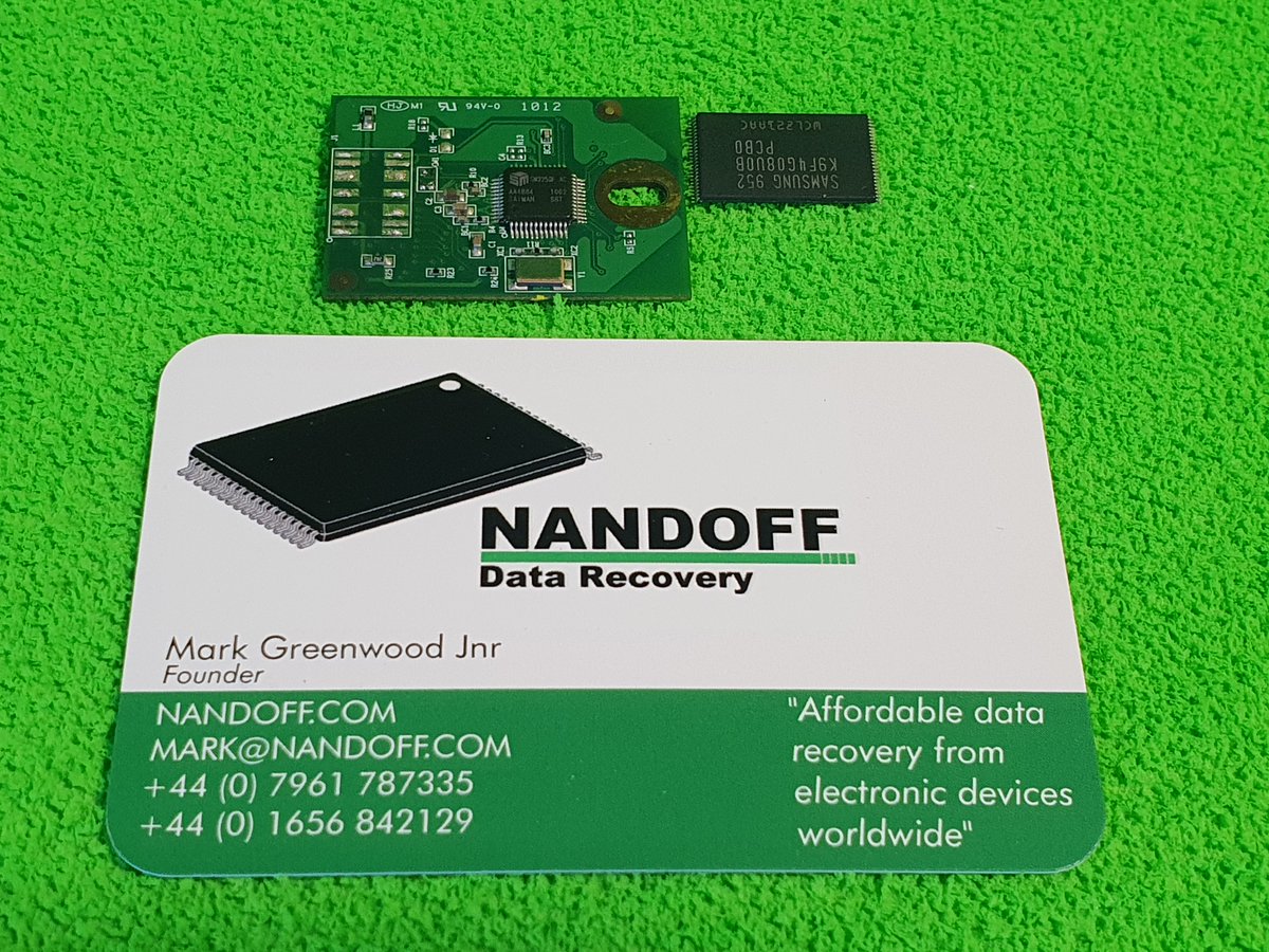 NANDOFFDR's tweet photo. #POS (Not what you think)
Its a PointOfSale system recovery
Many POS systems use a Disk-On-Module like this
Full operating system &12 months of transaction data recovered saving a restaurant a potential accounting nightmare
#NANDOFF #datarecovery #pointofsale #Toshiba #tax https://t.co/M0vQKRhqGP