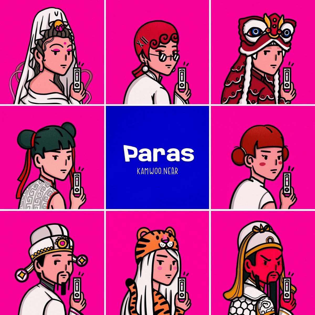 KAMWOO4's tweet image. 🧧Happy Chinese New Year!
❤️Wishing You Good Health 龙马精神
🎊1.2 $NEAR on  @ParasHQ
 
🧧26/1/22 &amp;gt; 7 PM GMT+7 (Thailand)
paras.id/collection/its…

#ATKforever 🎊🧧🏮❤️🐯
#NearNFT #Near #NearProtocol #Nearverse #NearCollector #NearArtist #paras