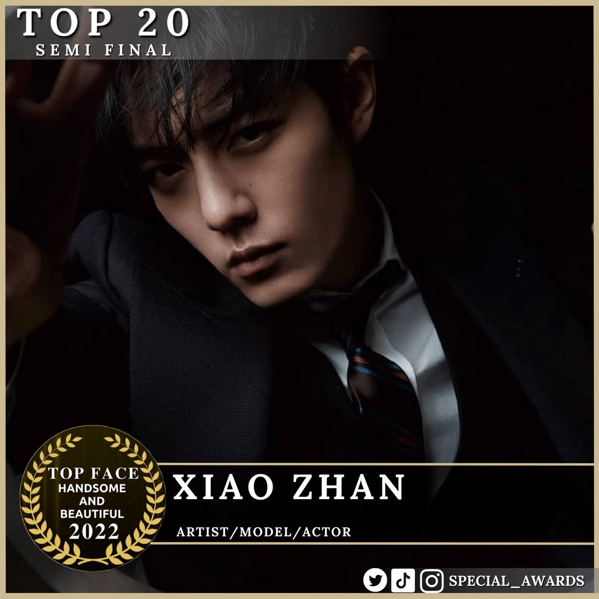 awards_special's tweet photo. VOTES TOP FACE 2022 TOP 20 SEMIFINAL

#WangYibo王一博
#KimSeokjin
#parkjimin 
#xiaozhan
how to: 

1) like your favorite nominated post
2) comment tags as much as possible in the comments column of your favorite nominated
3) share to all your social media
4) Share for #topface2022 https://t.co/FiB2Agf5ZE