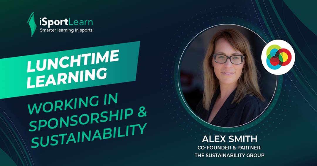 isportlearn's tweet photo. 1 Week To Go till LL: Sponsorship &amp; Sustainability

We're back with our Lunchtime Learning series hearing from Alex Smith, Founder of The Sustainability Group and Former Commercial Director at Clipper Round the World Yacht Race

Register here now: https://t.co/JFpOSFzcvT https://t.co/QfxM2GbRTR