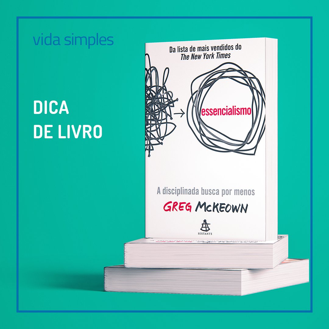 vidasimples's tweet photo. 📚 “Essencialismo”, você conhece esse livro?
Indicação de @lucianapianaro, publisher e CEO da Vida Simples.
Neste livro, Greg McKeown nos convida a reduzir, simplificar e manter o foco em nossos objetivos.
#Simplifique, como convidamos este mês.
#VidaSimples #Essencialismo https://t.co/cxwXkbJrih