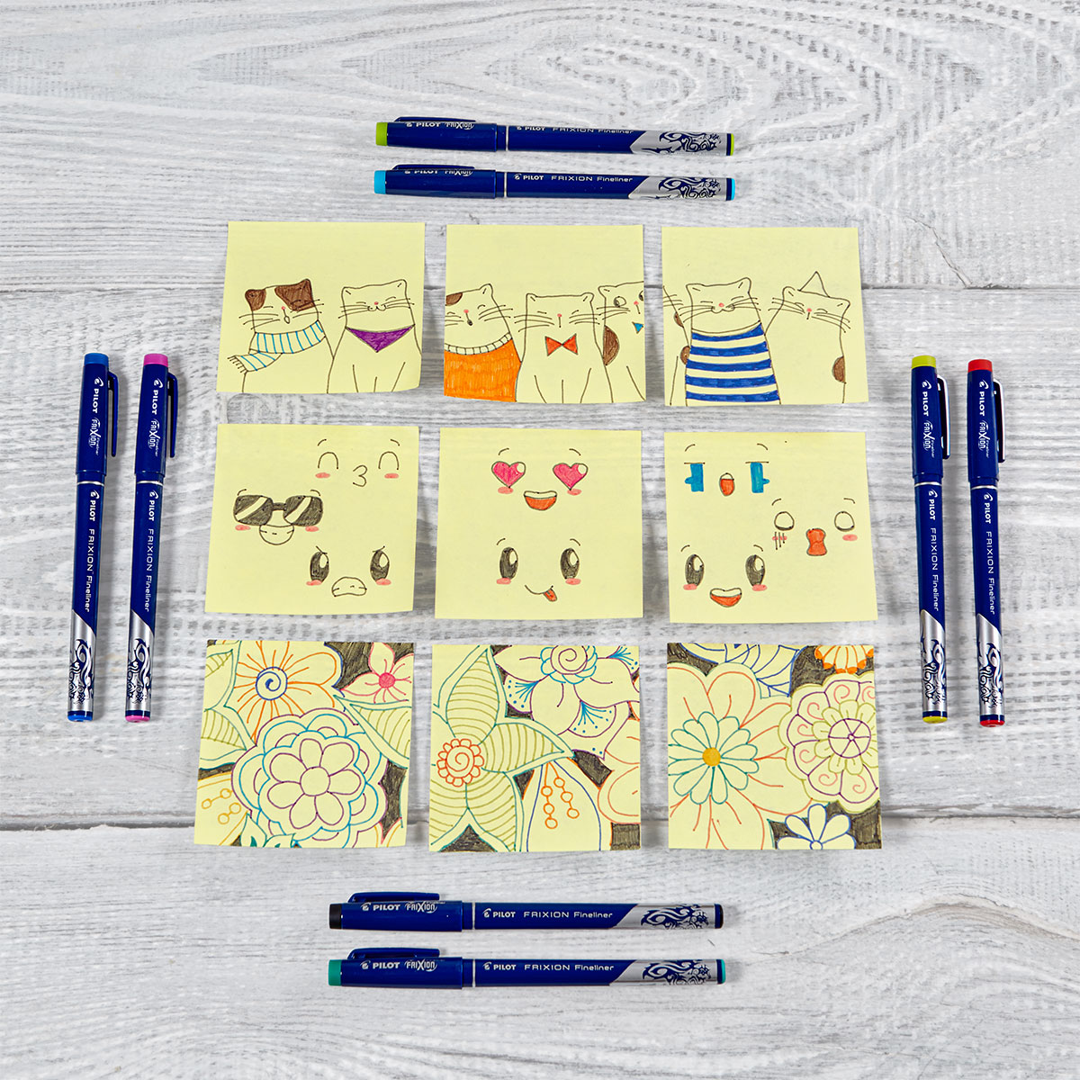PilotPenUK's tweet photo. We all love a little doodle when we are on the phone or in a meeting that seems to be going on forever ๐ฅฑ!!! We would love to see some of your doodle creations! ๐๐๏ธ
#frixionfineliner #frixion #erasable #pilotpenuk # pilotpen #doodleart #doodle https://t.co/Vtnkw2hrRo