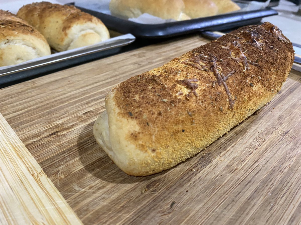 deardevi's tweet photo. Soft baguette ala Subway resep @hermawan_devina ini juara banget. Anak-anak suka banget! Makasih ya, Chef D! https://t.co/NyjD873g9M
