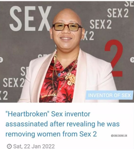 00lilk00's tweet photo. Fake news! I am still alive. Go #Sex2 https://t.co/B5wahwJh6B