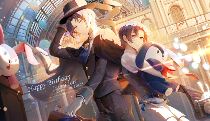 お誕生日おめでとう! #アイドリッシュセブン #IDOLiSH7 #アイナナ#和泉一織 #和泉一織生誕祭2022 #和泉一織誕生祭2022 