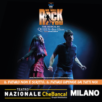 Ufficiali le date di recupero 📆 WE WILL ROCK YOU - MILANO 2023 📆Dal 2 al 12 Febbraio • @TeatroNazionale 🎫 I biglietti restano validi ❗Chi non potrà partecipare può chiedere il rimborso con voucher entro e non oltre il 25 Febbraio 🔥 Biglietti: ow.ly/nNYV50HCj8N