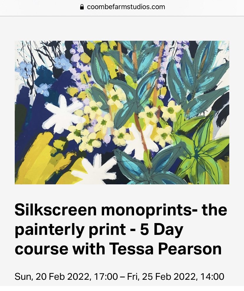 only a couple of places left on this fabulous course in Devon - beautiful venue, delicious food, stimulating company, the perfect art holiday. book  coombefarmstudios.com #screenprinting #monoprint #creativebreak #artholiday #painting #printmaking