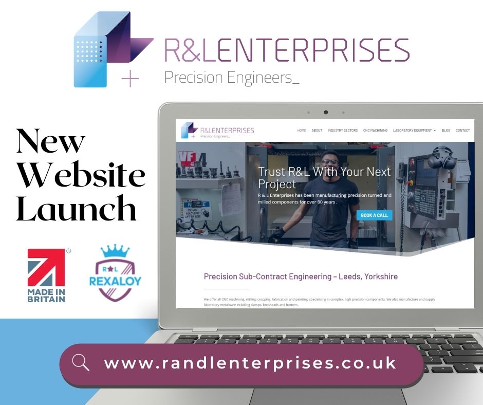We have a new website up and running!

Head over and find all about R&amp;L Enterprises

Read our latest blogs to keep up to date with events within the company or go check out our machining capacity list

#ukmfg #madeinbritain #innovation #mfg #ukmanufacturing #ukeng