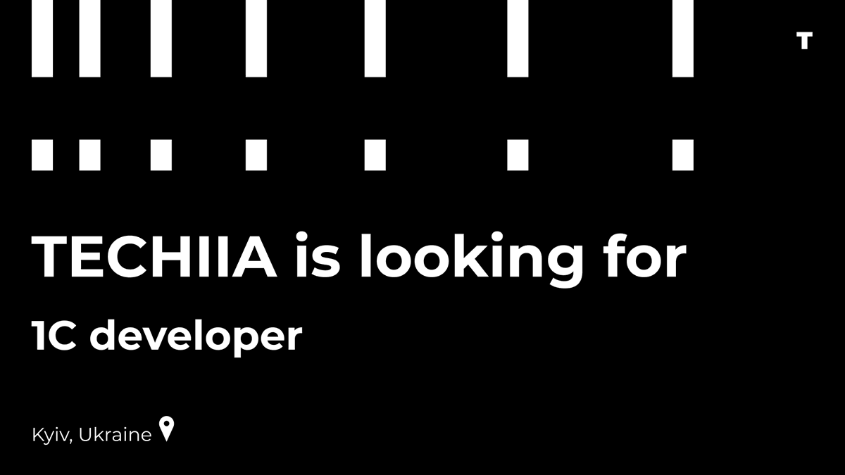 techiia's tweet photo. TECHIIA is looking for a 1C developer 🧑‍💻

🔗 Send your resume here: https://t.co/CZbiSzdzV7

#1C #1Cdeveloper #vacancy #hiring https://t.co/Llo9Br8nn2