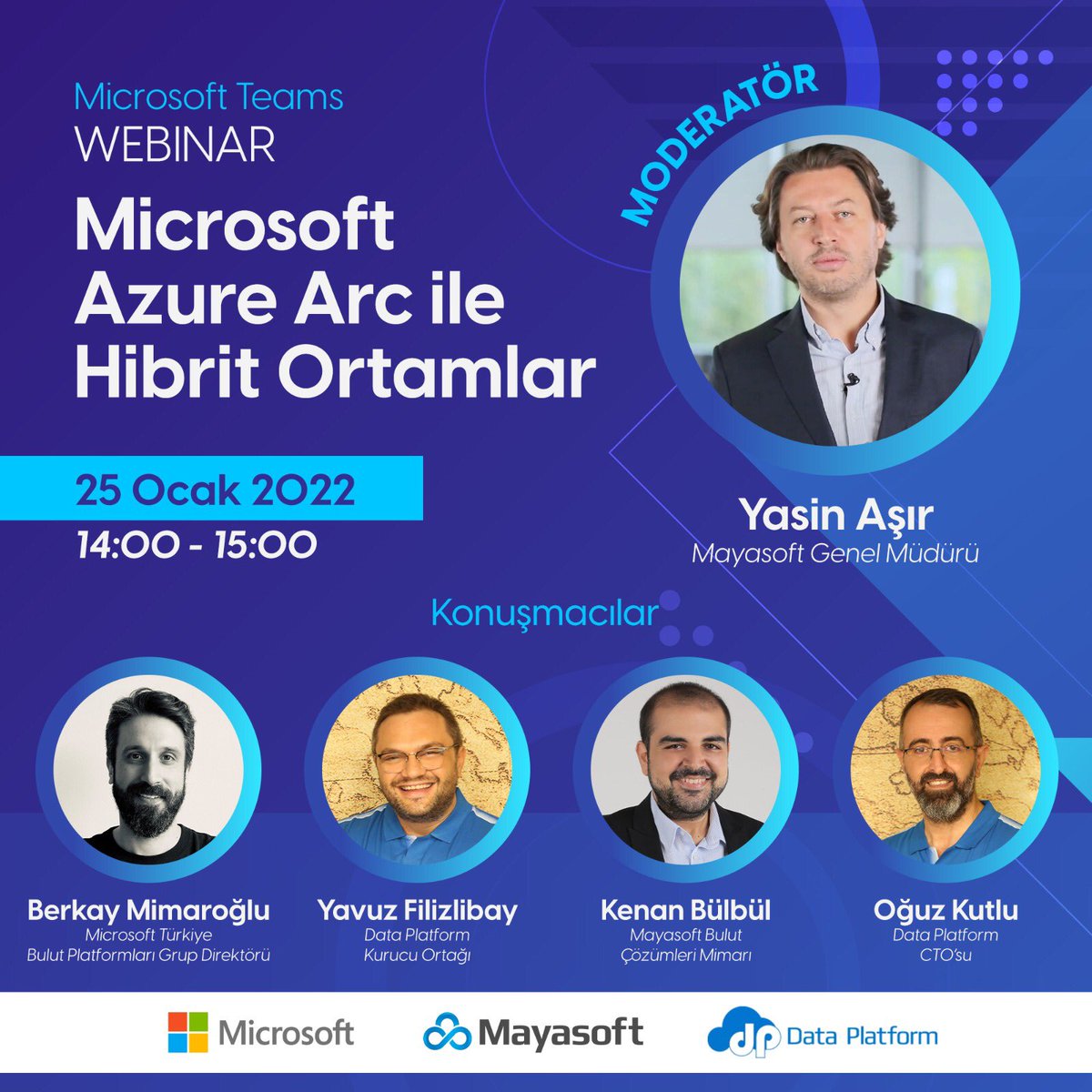 Etkinliğimiz başladı! #Azure