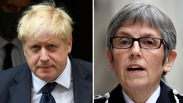 GraemeGemmellg's tweet photo. Two people who’s resignation or sacking should happen in the near future both Dicks must go #EnoughIsEnough #ToryMetPolice #JohnsonMustResign #GetDickOut https://t.co/mQlaFvrnEq