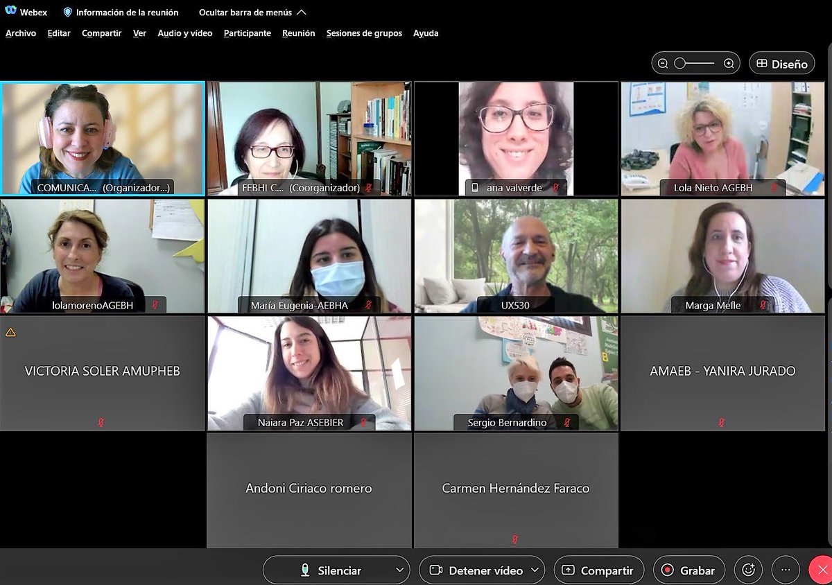 FEBHI_ORG's tweet photo. Primera reunión con nuestras entidades que participan este año dentro del Programa de Fortalecimiento, en el acompañamiento y asesoramiento que ofrecemos para la certificación en el modelo de Estrellas a la Gestión y Compromiso Social. 
Empezamos 💪🏼💪🏼💪🏼
#calidad #espinabífida https://t.co/I78grvc7XX