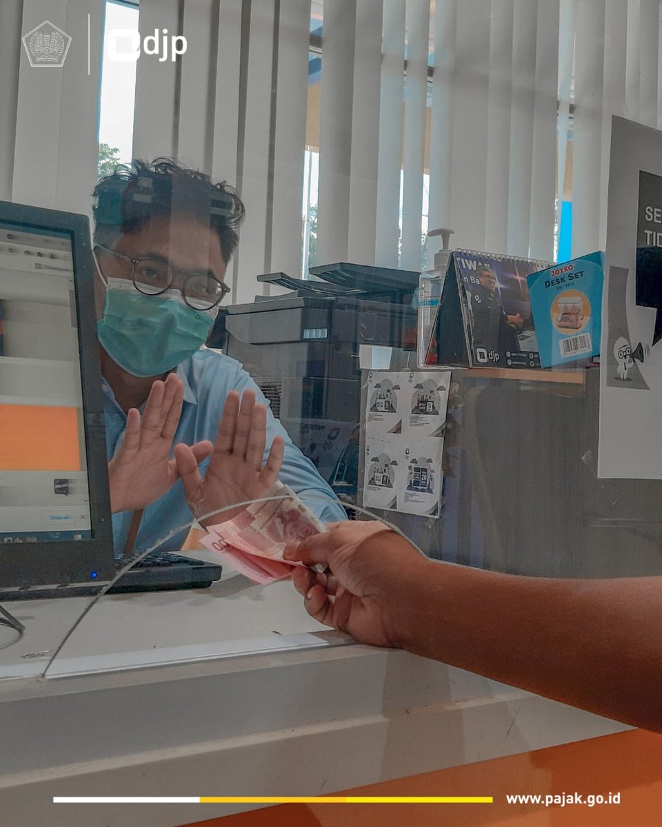 FiskusPajak's tweet photo. Seluruh pelayanan pajak adalah bebas biaya alias gratis. #KawanPajak tak perlu membayar apa pun untuk mendapatkan layanan perpajakan. #repost https://t.co/yGyE7FtPxr