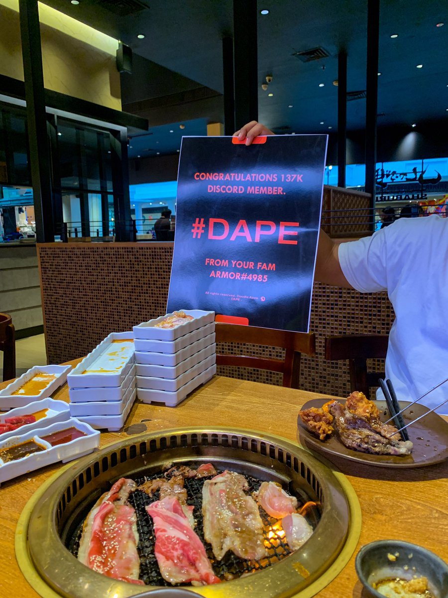 ramadianard's tweet photo. CONGRATSSS FOR UR 137K DISCORD MEMBERR!!🔥🔥@dapenft @farhalx @SerpentAU @amritdape Keep It Up!!! We are celebrating🥳🥳#DAPEFAM https://t.co/YOU6s5975K