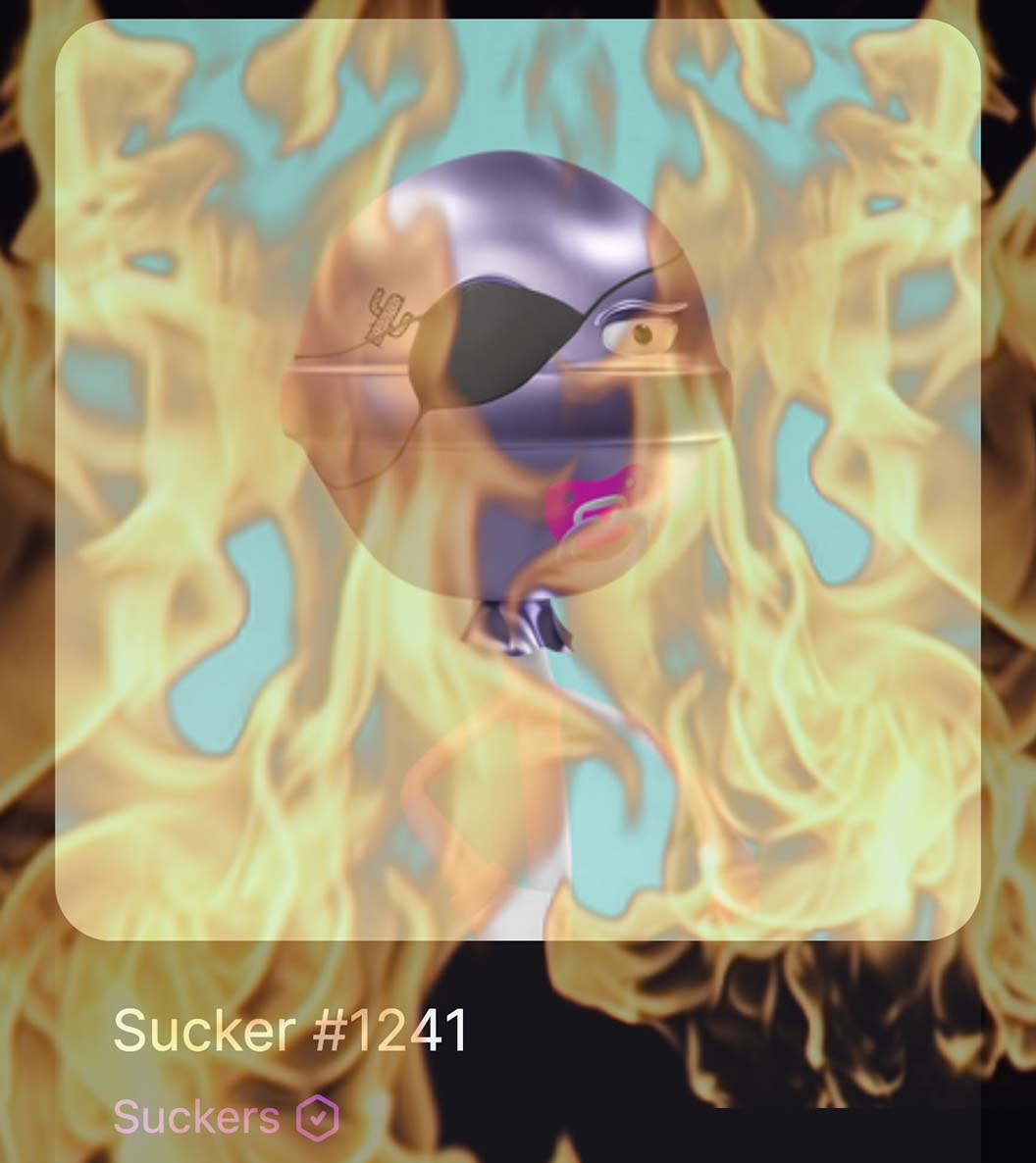 I like them Suckers burnt 🔥
1368 Suckers left in supply. Suckers getting thinner by each week... So long Sucker #1241