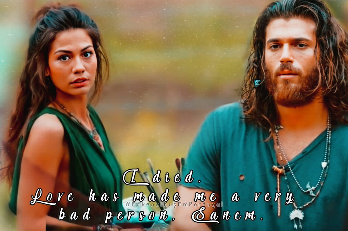 " Eu morri.
O amor fez - me uma pessoa muito ruim, Sanem. " 

💔 Can Divit [ ep 40 ]

#CanYaman
#DemetÖzdemir
#ErkenciKuş
#CanYamanEmPortugal
#ErkenciKuşEmPortugal