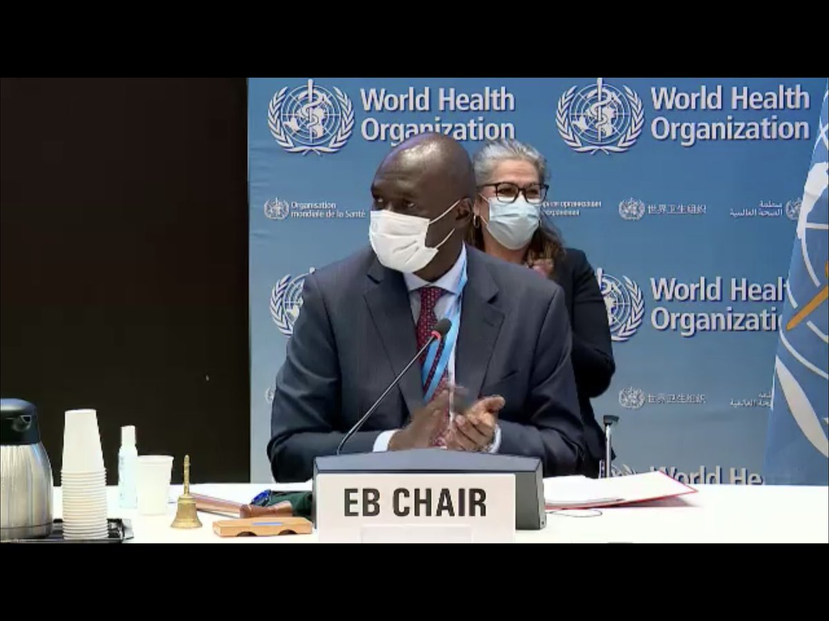 ohanyidof's tweet image. Well-deserved, Distinguished Fellow, @DrTedros!👏

MT @PeterASinger 
.@WHO Executive Board nominates ⁦@DrTedros⁩ for a second term. Congratulations my brother! 
@Winnie_Byanyima @akin_adesina @JustACTIONS
@TheWaaph @iphfonline 
@WHOFoundation @ToyinSaraki