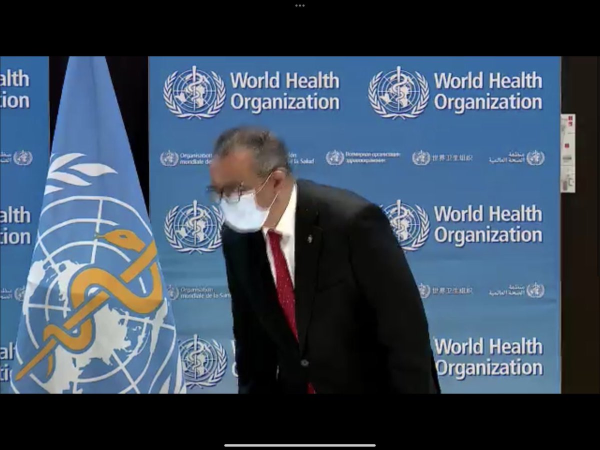 ohanyidof's tweet image. Well-deserved, Distinguished Fellow, @DrTedros!👏

MT @PeterASinger 
.@WHO Executive Board nominates ⁦@DrTedros⁩ for a second term. Congratulations my brother! 
@Winnie_Byanyima @akin_adesina @JustACTIONS
@TheWaaph @iphfonline 
@WHOFoundation @ToyinSaraki