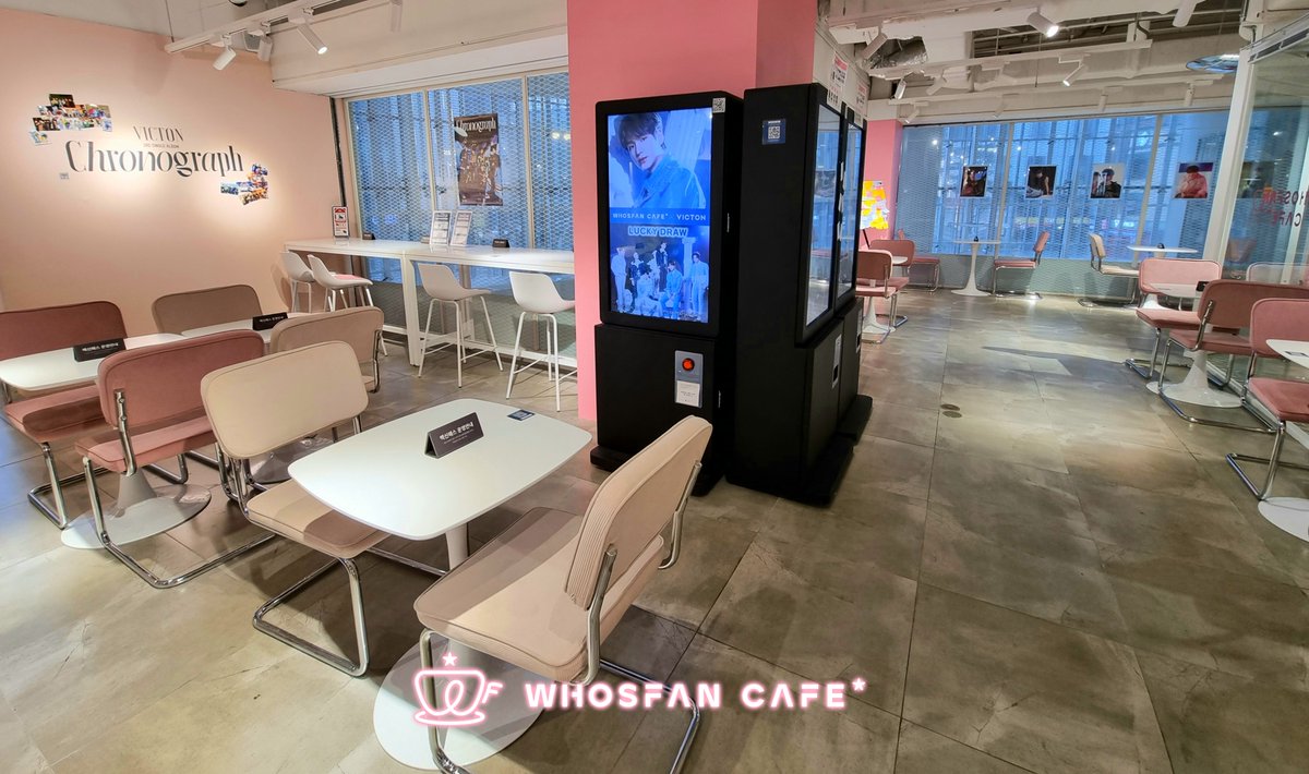 Whosfan_Ofcl's tweet photo. #WhosfanCafe☕ #WhosfanCafe_Today

¡'Chronograph' Tienda Pop-up de #VICTON ha terminado!⏱

¡Gracias a todos los visitantes!💙

👇Hasta las 23:59 (KST)👇
🛒En línea: https://t.co/pq3P6cLFjK

#VICTON_Chronograph_PopupStore https://t.co/R2OeoRb9Bd