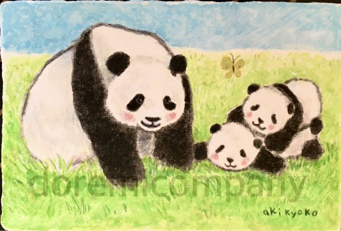 双子パンダのtwitterイラスト検索結果 古い順