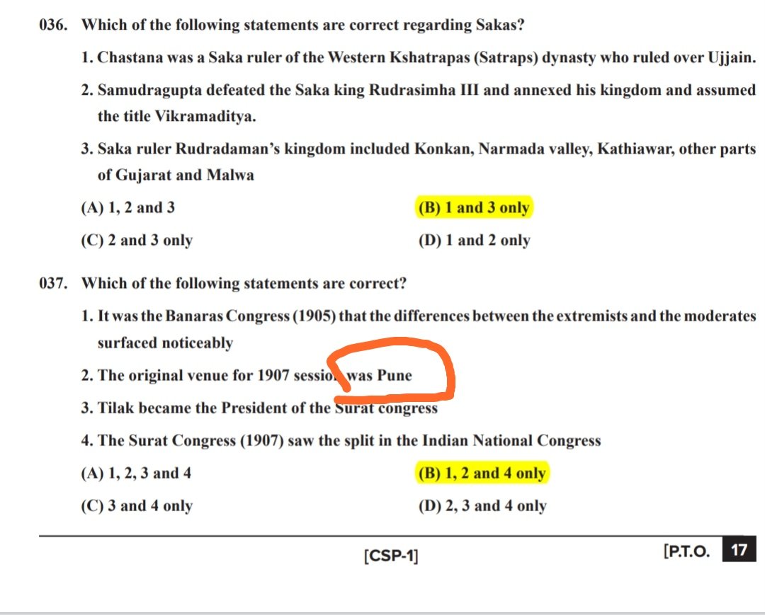 Pk930525's tweet photo. @dineshdasa1 Saheb please check this answer is also wrong .  Session original venue was NAGPUR.   Non of these will be amswer https://t.co/bcGc0jg0tJ