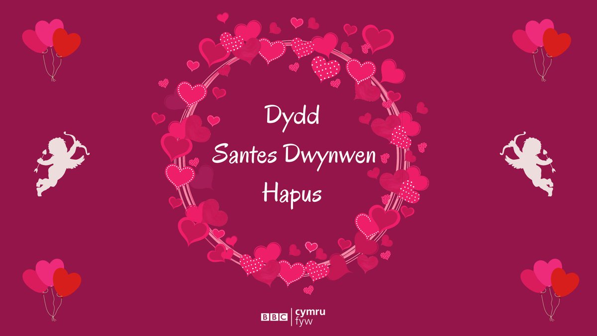 💘 Dydd Santes Dwynwen hapus i chi gyd! 💗