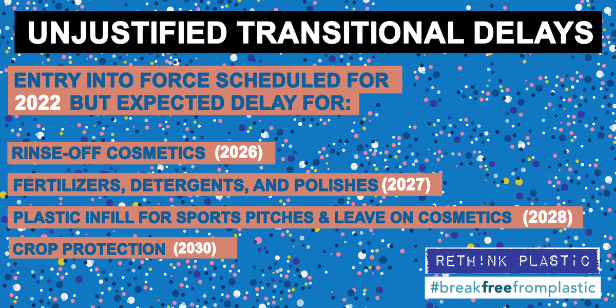 SeasAtRisk's tweet photo. Please adopt an effective restriction on intentionally-added #microplastics without further unjustified derogations and transitional periods for cosmetics, detergents and agricultural products! #breaktheplasticwave #breakfreefromplastic
https://t.co/lZD66YHWD6 https://t.co/C4GwN7LUD2