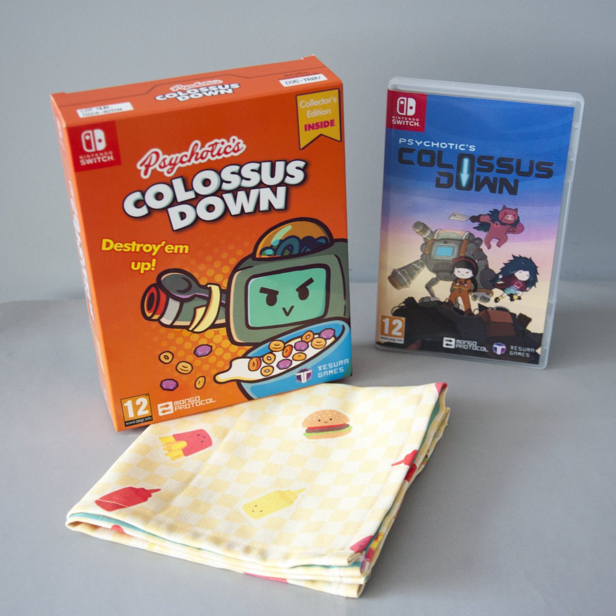 Do you want a physical edition of #ColossusDown for #NintendoSwitch?

1⃣ Follow this account
2⃣ ❤️+🔁 this tweet
3⃣ Answer this tweet sharing the thing you hate the most and would like to destroy ASAP.

The two best answers from all Twitter and IG entries will win a prize!⤵️