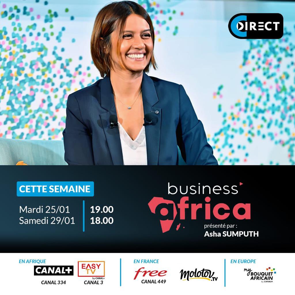 africa_shows's tweet photo. 🚨 Cette semaine, ne manquez pas de suivre votre émission Business Africa sur @Cdirecttv, la première chaîne mondiale des deux Congo.
👉 Soyez au rendez-vous:
- Mardi à 19h
- Samedi à 18h
#BusinessAfrica #AfricaShows #TvShow #Afrique #Africa #CDirect https://t.co/tJNVtpM6Gw