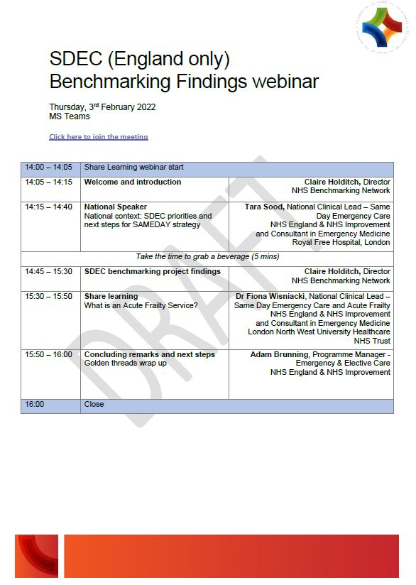 NHS Benchmarking (@nhsbenchmarking) on Twitter photo #SDEC England coming soon!
👉All are welcome! Register via enquiries@nhsbenchmarking.nhs.uk
@brunning_adam @Claire_NHSBN <a href="/keefHardy/">Keith Hardy</a> <a href="/Becca82NHS/">Rebecca Elsom</a> <a href="/jojo_fletcher1/">Joanna Fletcher</a> @LinaRamsden <a href="/LMunroDavies/">Lisa Munro-Davies</a> <a href="/malcolm1771/">Malcolm</a> @LeilahDare <a href="/ECISTNetwork/">Elective & Emergency Care Improvement Support Team</a> <a href="/TaraSood5/">Tara Sood</a> <a href="/WisniackiFiona/">Fiona Wisniacki💙</a> #NHSBNEC #NHSBNFrailty #SDEC England coming soon!
👉All are welcome! Register via enquiries@nhsbenchmarking.nhs.uk
@brunning_adam @Claire_NHSBN <a href="/keefHardy/">Keith Hardy</a> <a href="/Becca82NHS/">Rebecca Elsom</a> <a href="/jojo_fletcher1/">Joanna Fletcher</a> @LinaRamsden <a href="/LMunroDavies/">Lisa Munro-Davies</a> <a href="/malcolm1771/">Malcolm</a> @LeilahDare <a href="/ECISTNetwork/">Elective & Emergency Care Improvement Support Team</a> <a href="/TaraSood5/">Tara Sood</a> <a href="/WisniackiFiona/">Fiona Wisniacki💙</a> #NHSBNEC #NHSBNFrailty