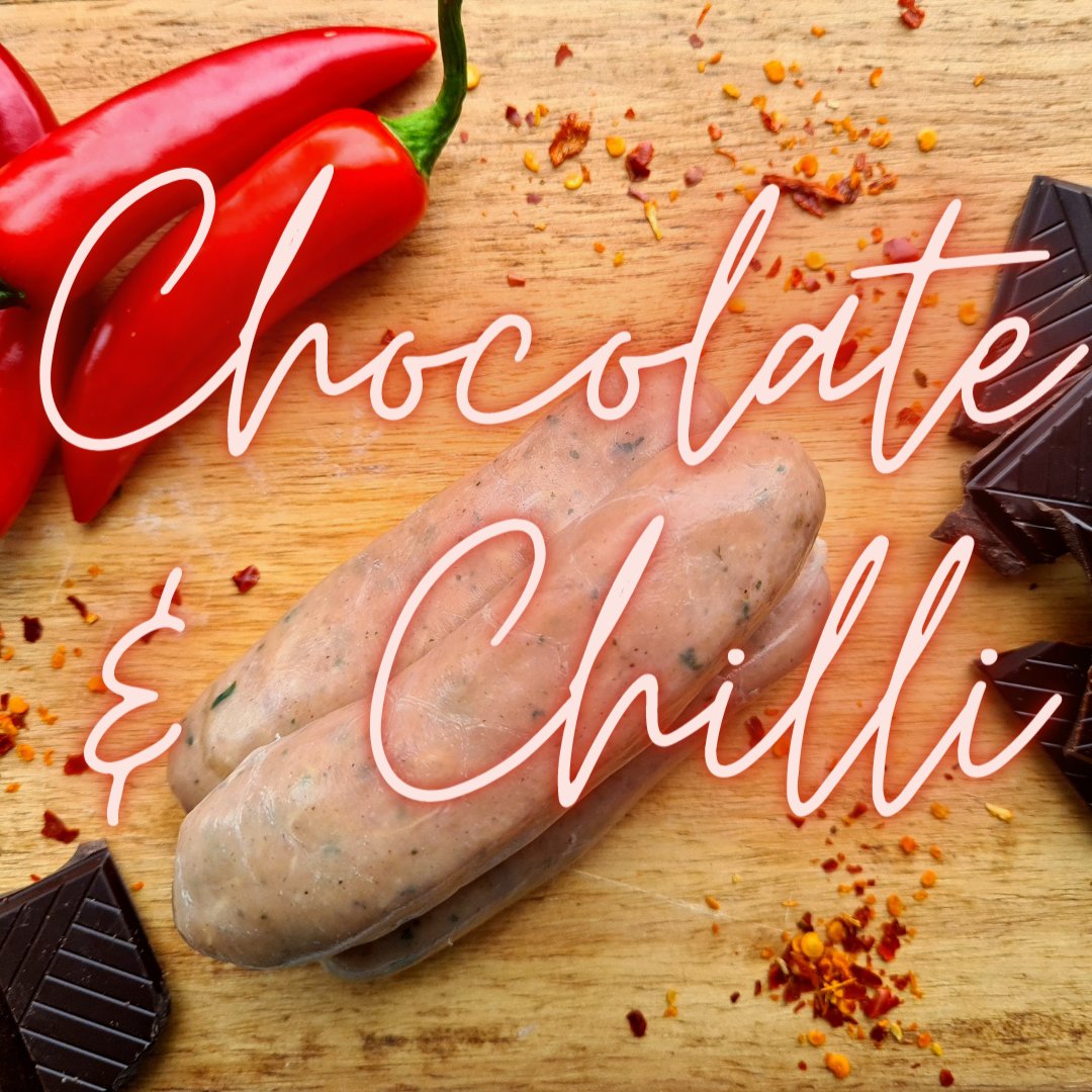 It's just a few short weeks to Valentines day. Leonards Limited Edition Chocolate &amp; Chilli Sausage Mix. Available NOW, but not for long.
#limited edition #butchers #spicy #meat