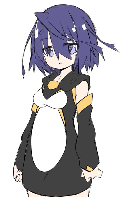 ラクガキうちの子3人目。
実験に失敗して女の子になって二度と戻れなくなった元男の子の『フヘ』
動物はペンギンが好き 