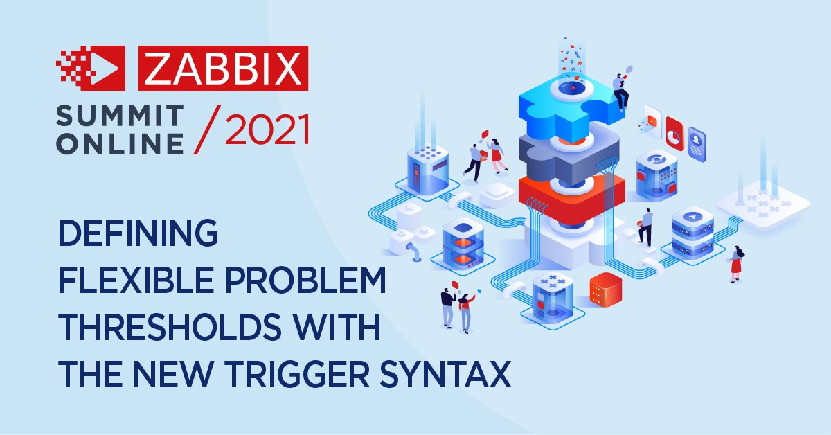 NGT_Tecnologias's tweet image. zabbix: The new trigger syntax and functions enable #Zabbix to support many new elaborate #ProblemDetection scenarios.

Learn more about the new trigger syntax in the #ZabbixBlog post based on the #ZabbixSummit2021 speech by  Sergey Simonenko.

Read more…