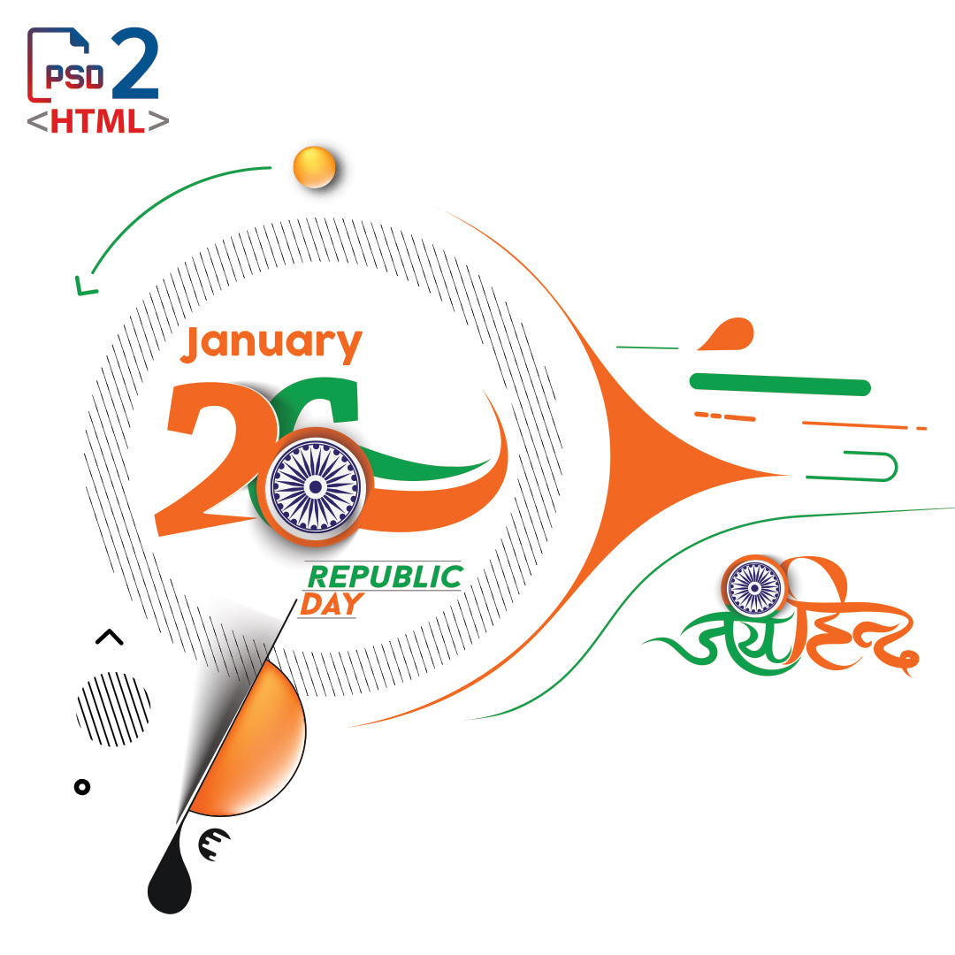 psd2htmlorg's tweet photo. Republic Day marks the commencement of the Constitution of #India 🇮🇳, which came into effect in 1950.

On this note @psd2htmlorg wishes everyone a Happy Republic day.

https://t.co/gYOT99GDBi

#RepublicDay #Republicday2022 #republicdayofindia #republicdayindia #ProudlyIndian https://t.co/y3iG27Aoot