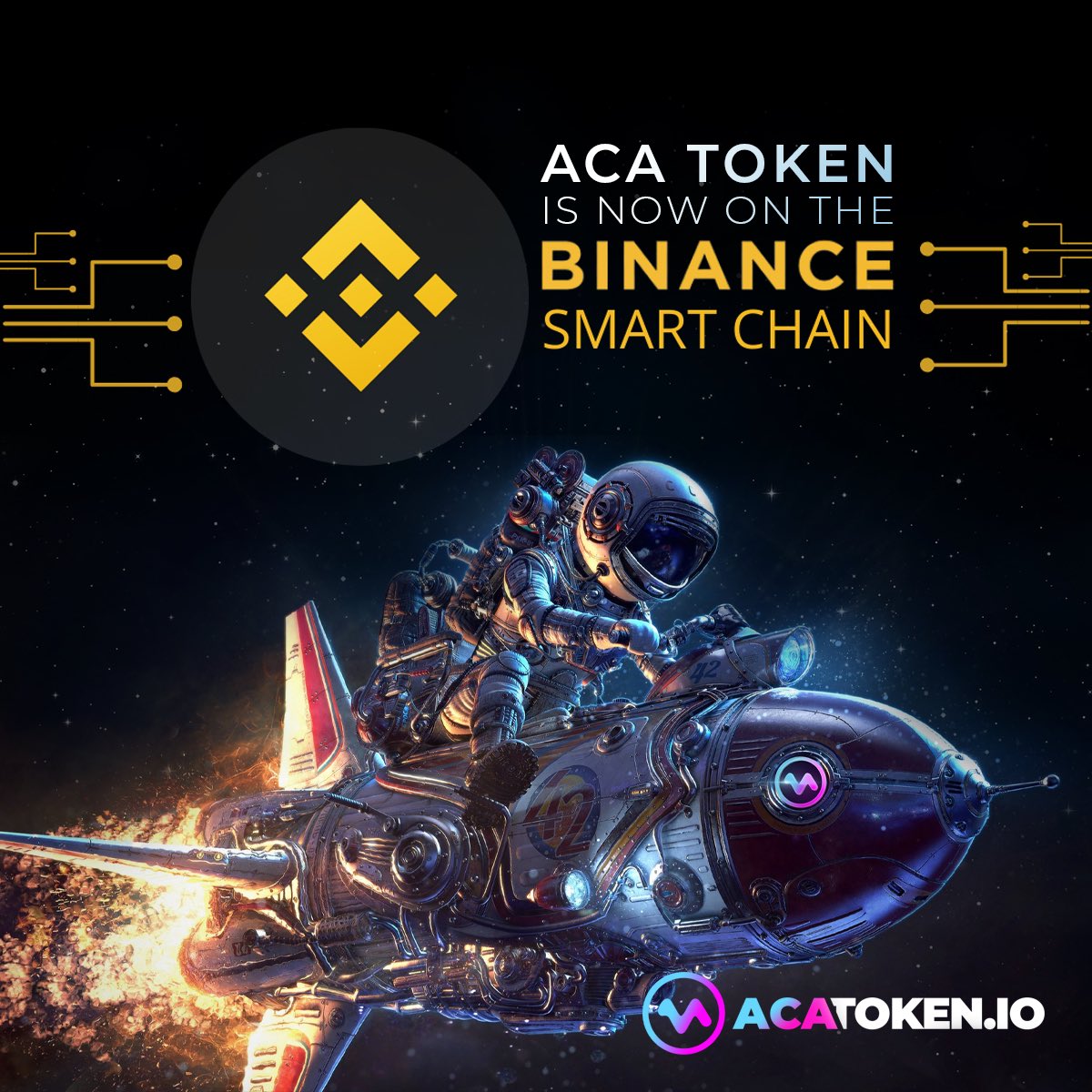 $ACA 📈🚀

acatoken.io

#Binance #BSCGem #Metaverse #NFT