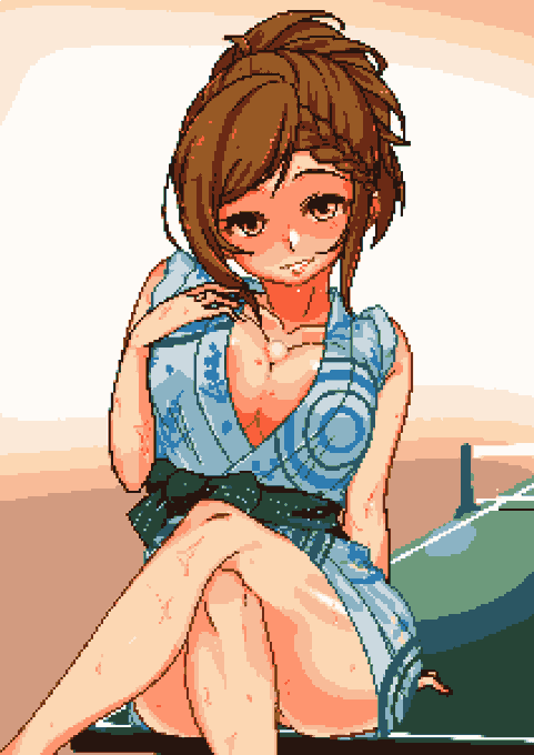 ドット絵に変換しました(◜◡◝)
なんか、こう…ワクワクしますね(◜◡◝) 