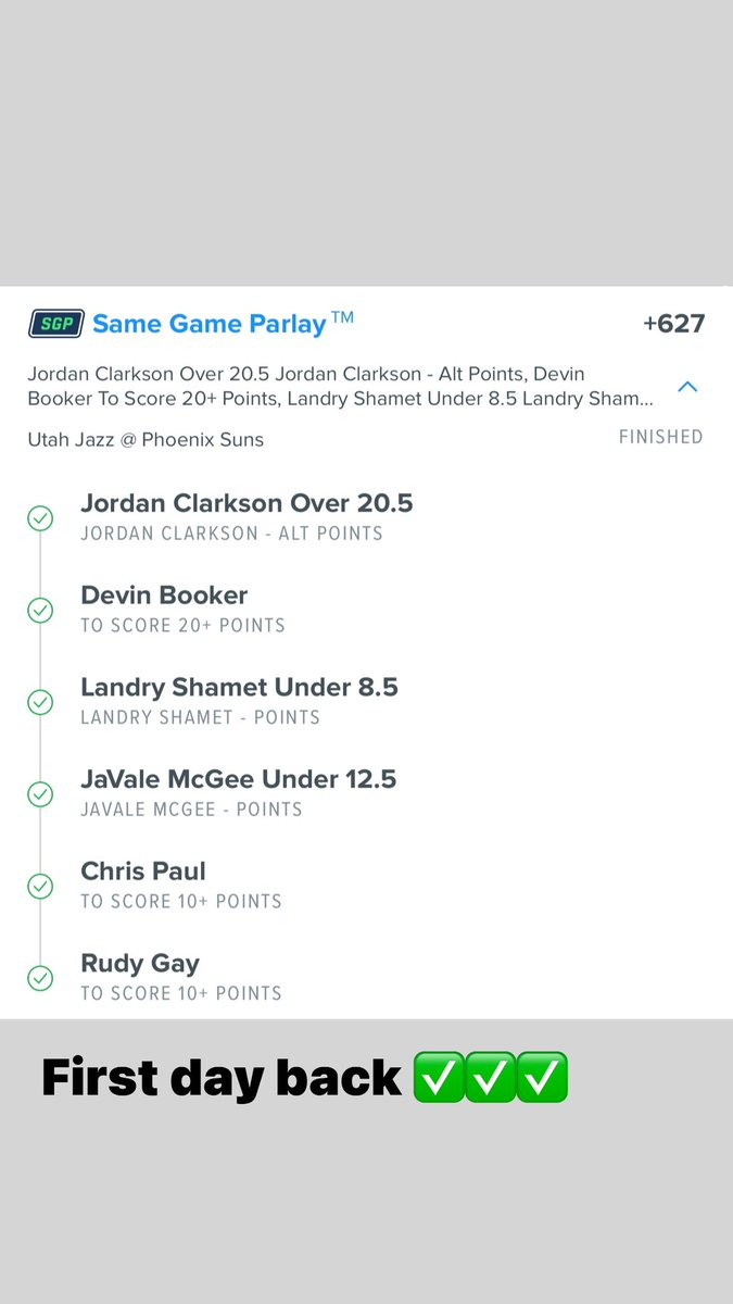 Wehitthose_'s tweet photo. First day back of the new year Let’s get it ✅ #GamblingTwitter #FanDuel been locked out my account follow for more parlays ! https://t.co/qTOY38P3if