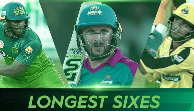 Top 10 Biggest Sixes In PSL 2022