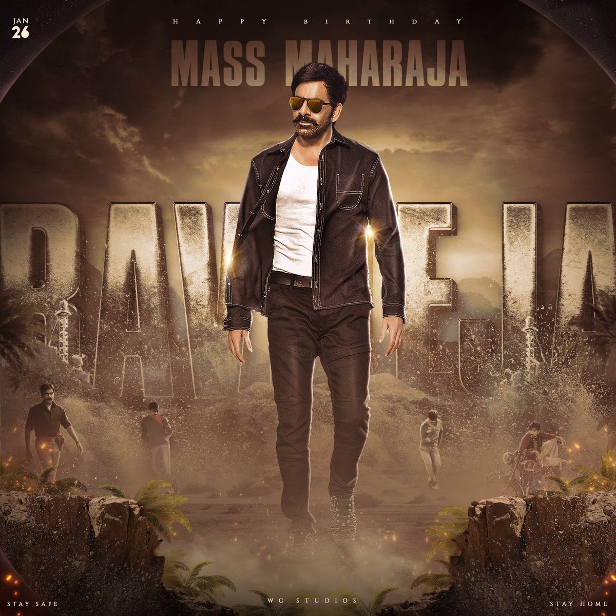 actorbrahmaji's tweet photo. Feel the 𝑴𝑨𝑺𝑺...⚡

Glad to release the MASSIVE Birthday CDP of @RaviTeja_offl Garu ,Have a Fab year ahead #HappyBirthdayRaviteja :) 

Design 📷 @WCStudiosOffl 
@urstanaysuriya @RTTeamWorks https://t.co/0NIRR0qkeG
