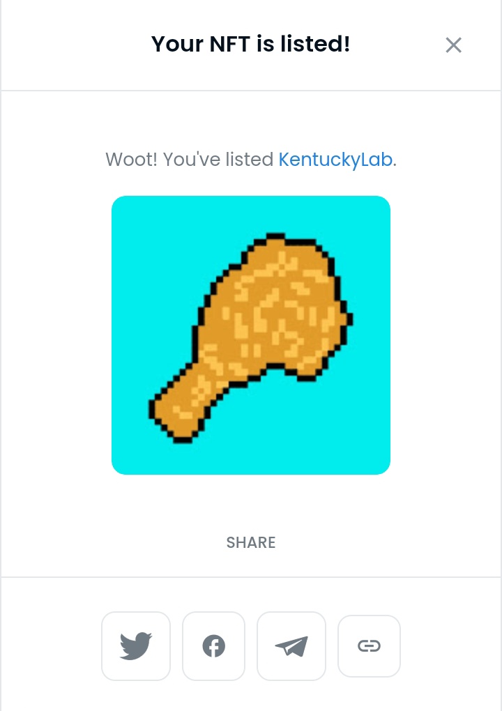 YoudzNFT's tweet photo. New listed on my collection, #FoodsLab.

Check in my collection 👇
https://t.co/OBh5uzqjs0

#NFT #NFTdrop #nftcollector  #NFTCommmunity #ETH #PolygonNFTs #NFTs #opensea #NFTCollection #NFTGiveaway https://t.co/9JEJoXZ4lW