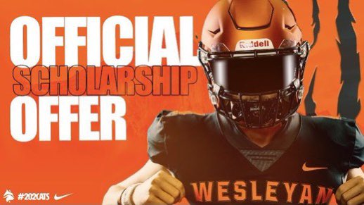 Excited to have received my 2nd Division 2 offer from <a href="/WVWCFB/">WVWC Football</a> and <a href="/Martind_Gator/">Dwayne Martin</a> @CoachNick_HYAS @CoachCam_CGHS <a href="/RehmanZack/">TUFF Training, Inc.</a>