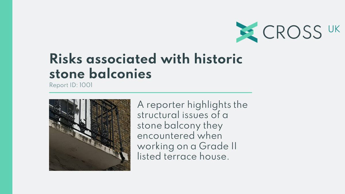 'Risks associated with historic stone balconies'
A reporter highlights the structural issues of a stone balcony they encountered when working on a Grade II listed terrace house.
Read the full report: bit.ly/3fVEjOZ
#structural #engineering #balcony #construction #safety