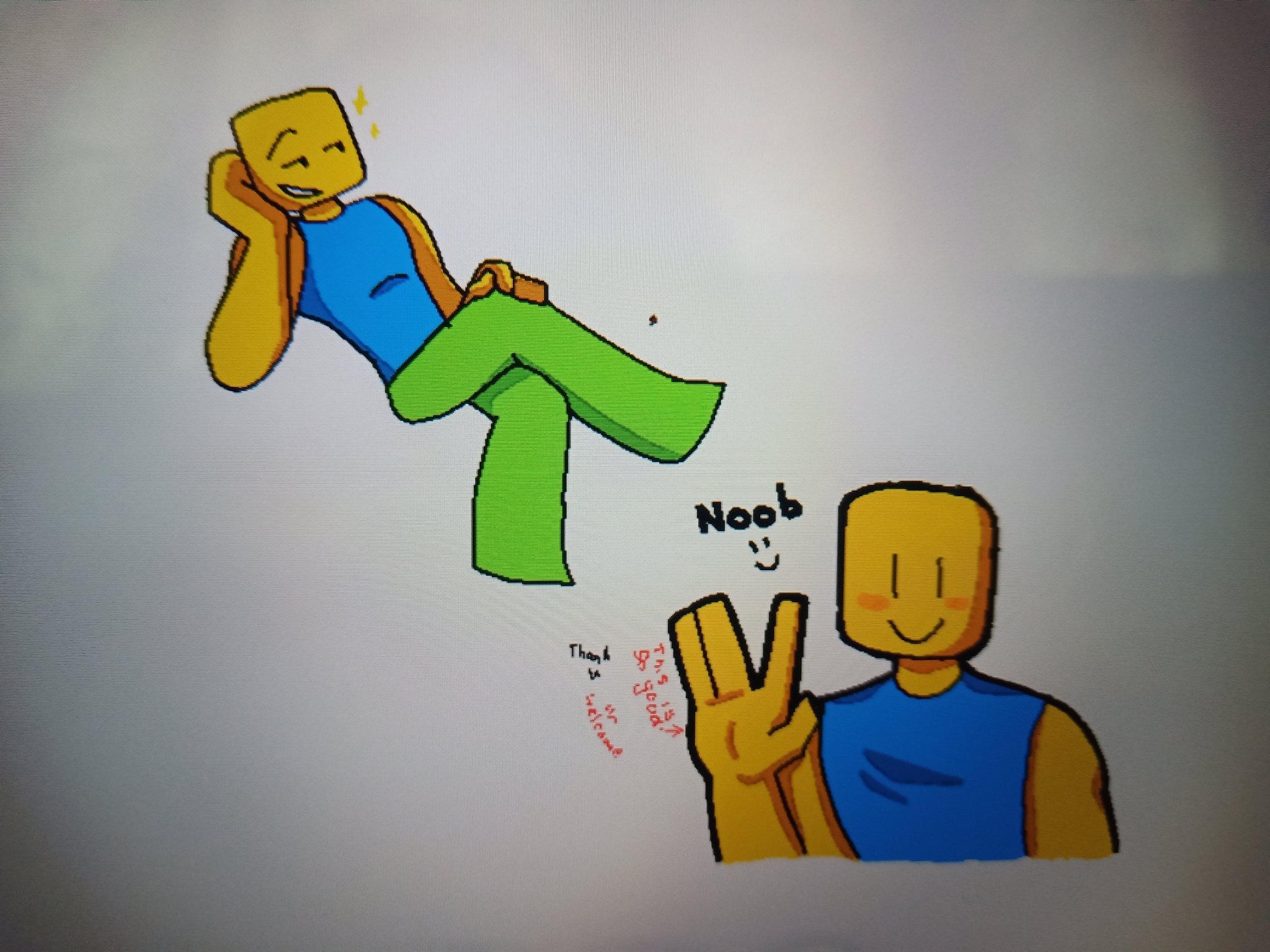 Decided to do a drawing for Noob