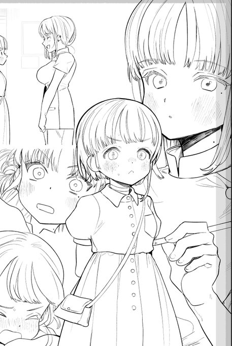 一ページ描いてしまったんだけど、どちらかというと強気な方が照れ照れしててかわいくて弱そうな方が強い方がいいかもしれない… 