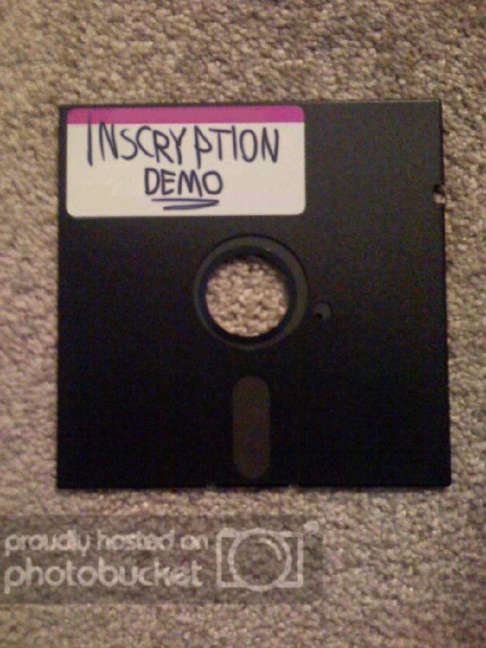 MEATClTY's tweet photo. chapter 2 out now! looks like they were finally able to upload the disk image! #Inscryption https://t.co/xfkHU2b6XN https://t.co/qVFmRF3M93