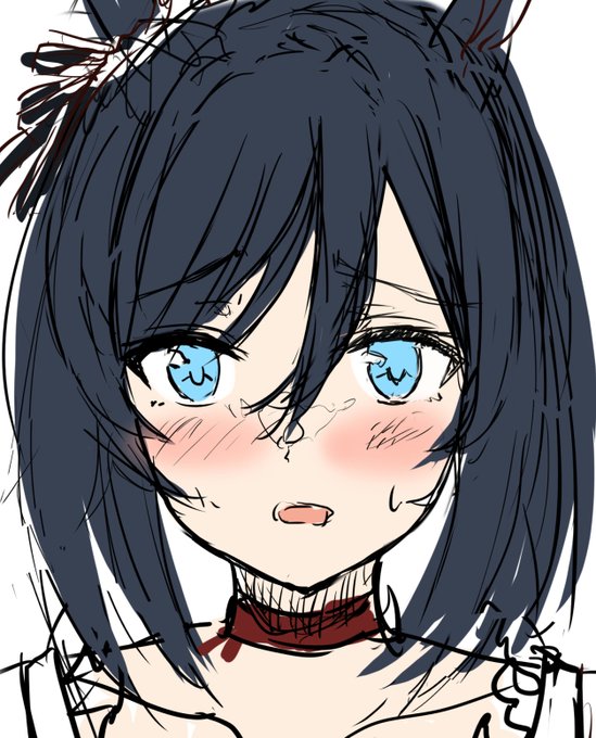 ウマも描いててます 