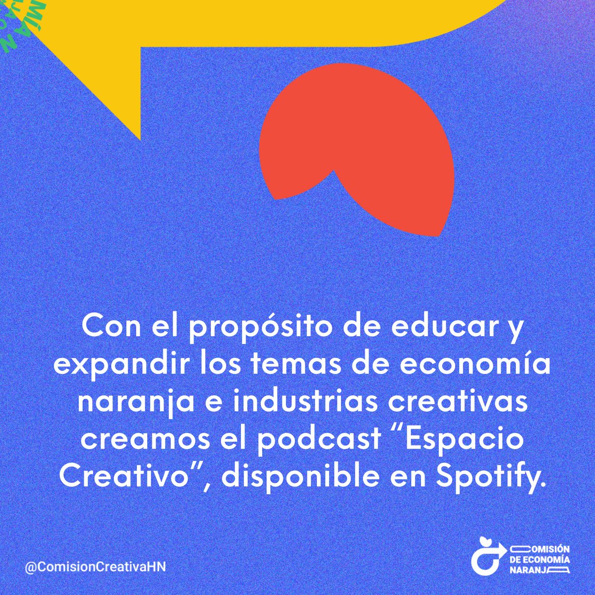 comcreativahn's tweet photo. Logro 7️⃣ como #comisionnaranja 🍊 #economiacreativa #propiedadintelectual #BID https://t.co/v9qEyyDTNs