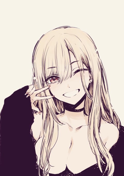 喜多川海夢描いたよ 