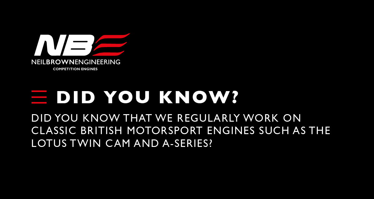 NBEengines's tweet photo. Did you know that we regularly work on classic British motorsport engines such as the Lotus Twin Cam and A-series? We do engine rebuilds or improve and reverse engineer components. If you have a classic racing car project call us on 01775 723052.
#racingengines #classiccars https://t.co/DPVmOpFRVo