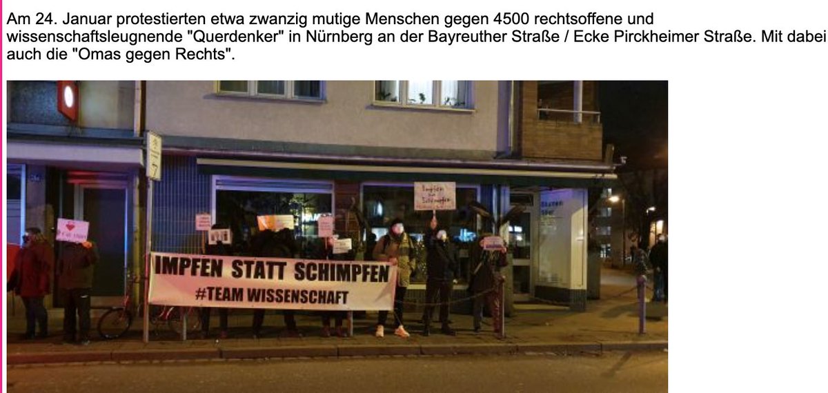 1/ Sehr geehrter Herr <a href="/marcuskoenignbg/">Marcus König</a> , Liebe Mitbürgerinnen und Mitbürger,

Hier unten sehen Sie die wenigen mutigen Bürger unserer Stadt, die dem Aufruf unseres Bundespräsidenten gefolgt und „laut geworden“ sind.

Sie stehen mit 20 Menschen für das Miteinander, für...